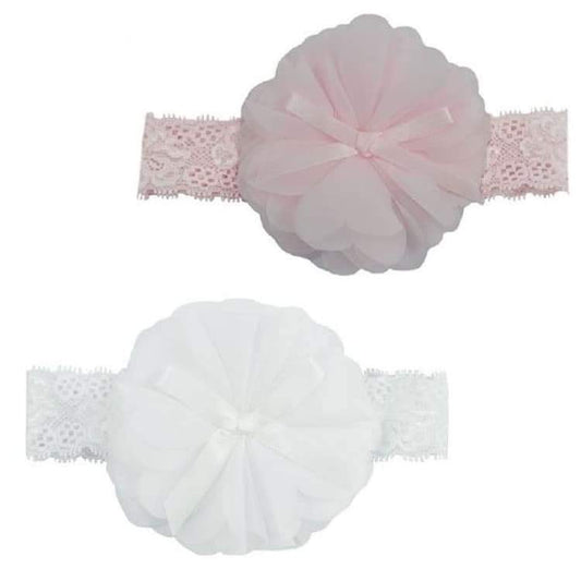 Soft Touch Pink Newborn Headband