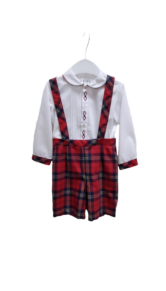 Sarah Louise Tartan Short Set