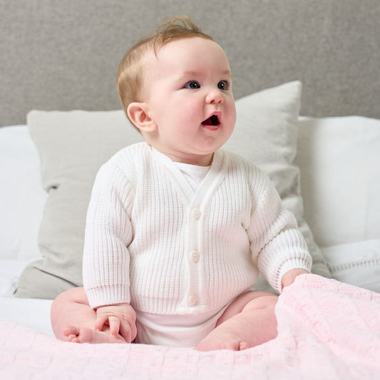 Dandelion White Cardigan