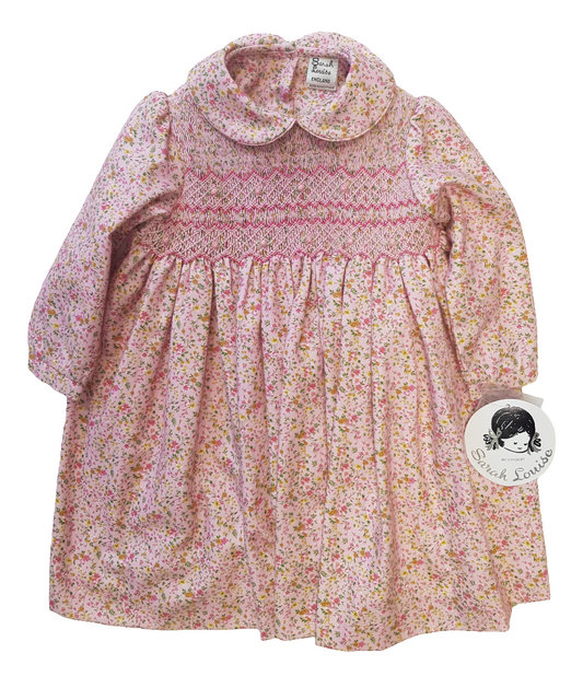 Sarah Louise Pink Flower Dress