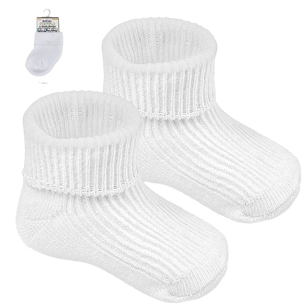 Newborn Fold Down Socks