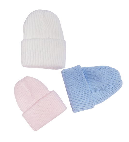 Plain Knitted Baby Hat