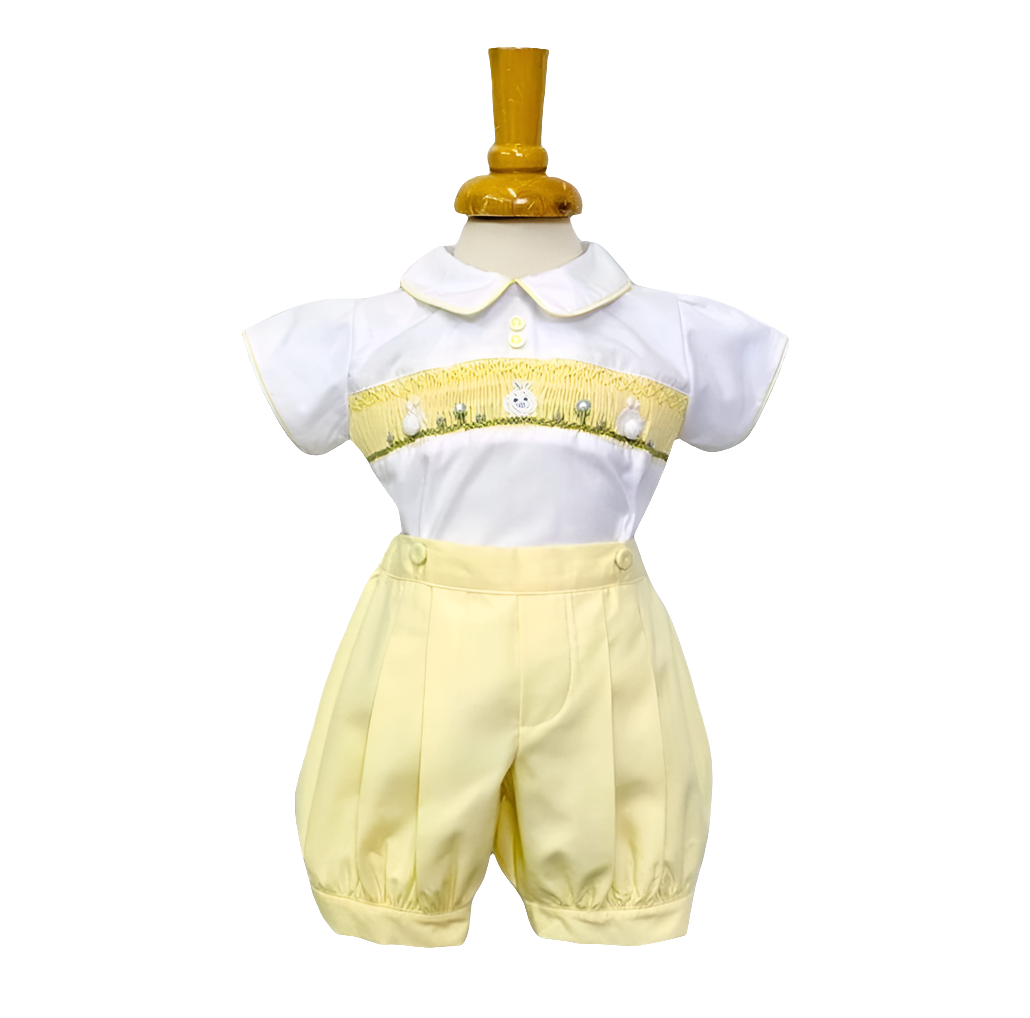 Pretty Originals Boys Easter Short Set