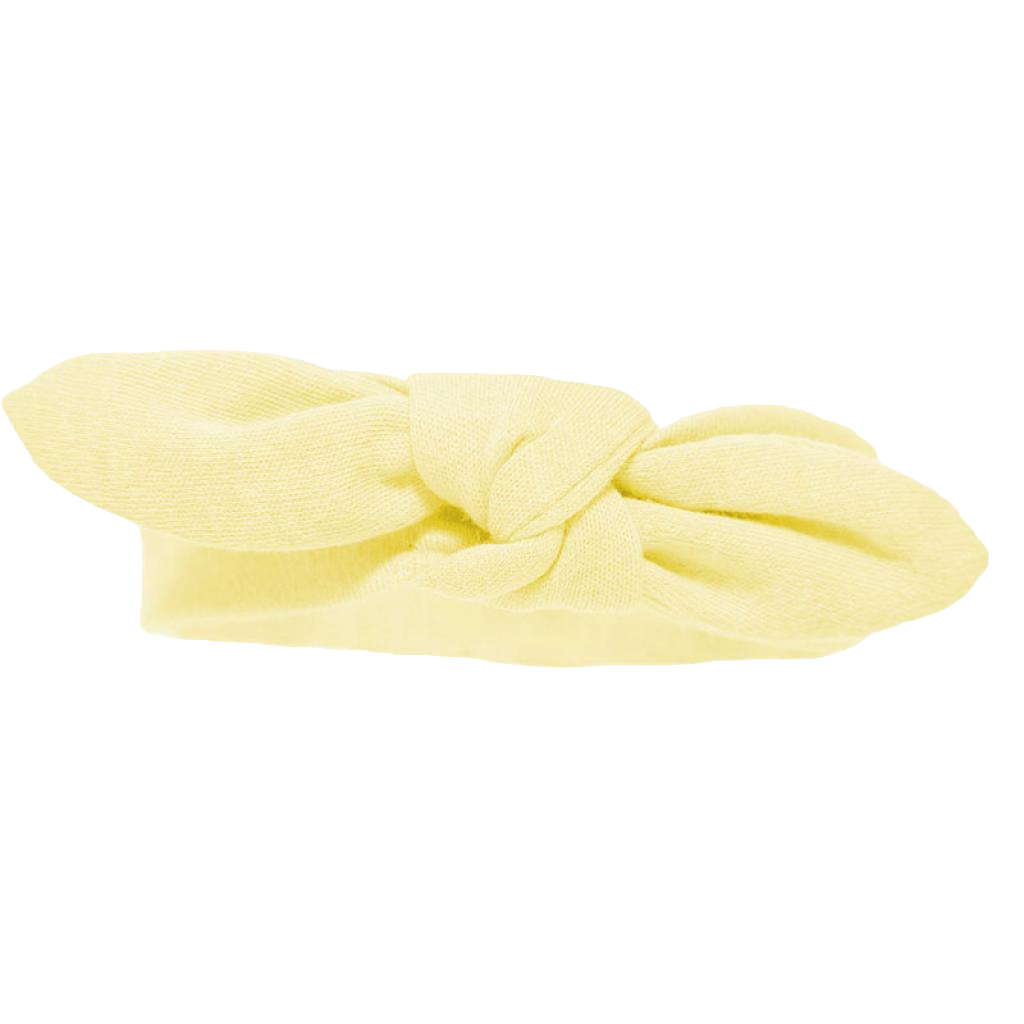 Soft Touch Knotty Headband - Lemon