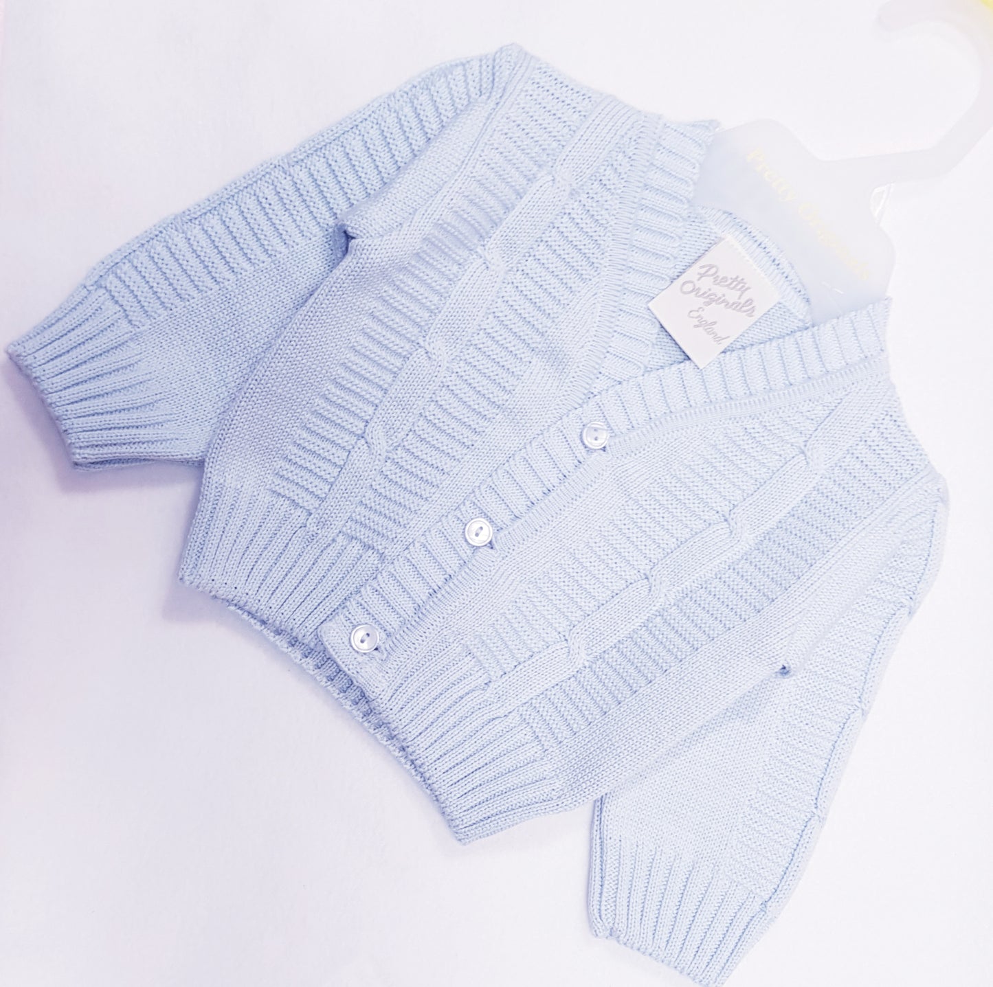 Pretty Originals Boys Cable Cardigan