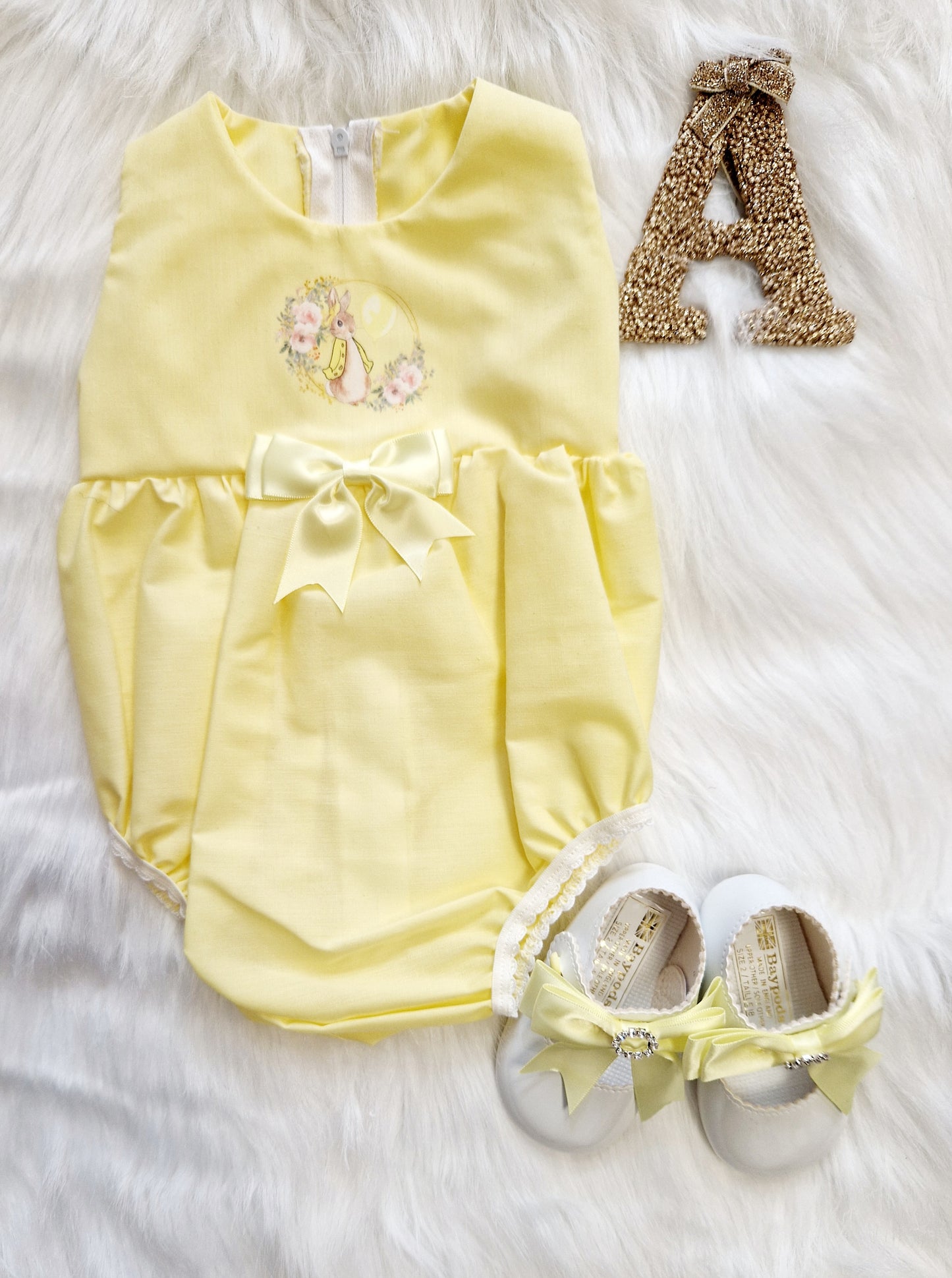 Flopsy Rabbit Yellow Romper