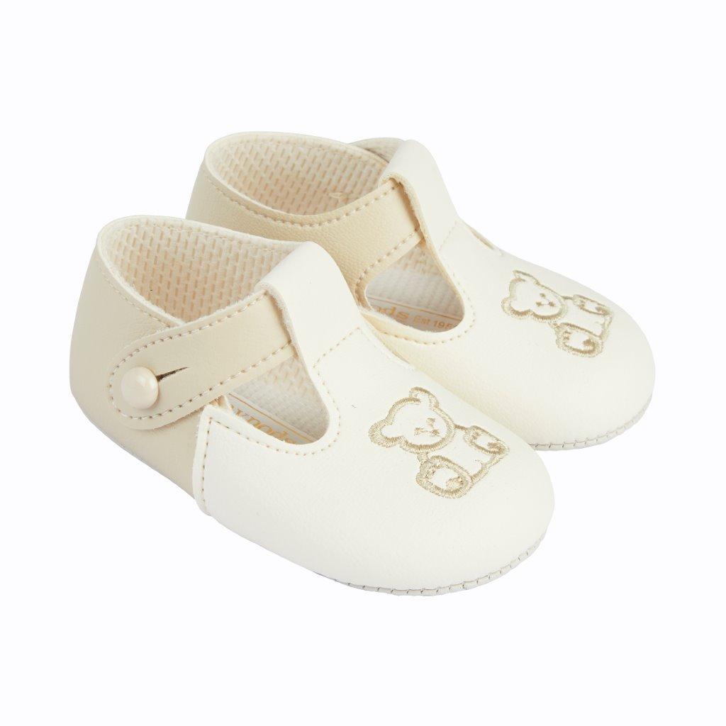 Baypods Biscuit and Cream Teddy Pram Shoe