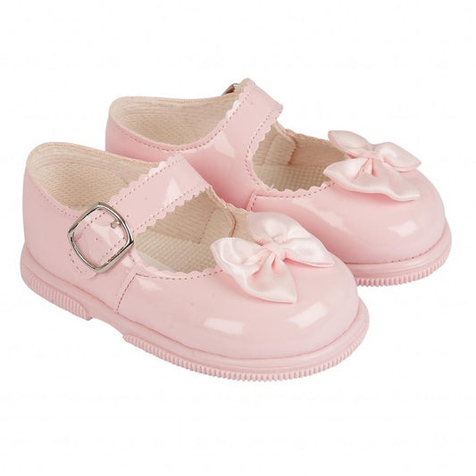 Baypods Pink Bow Hard Sole Shoe