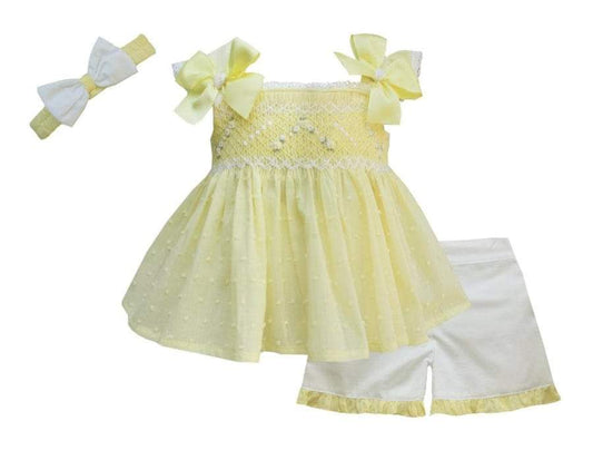 Pretty Originals Yellow Short Set