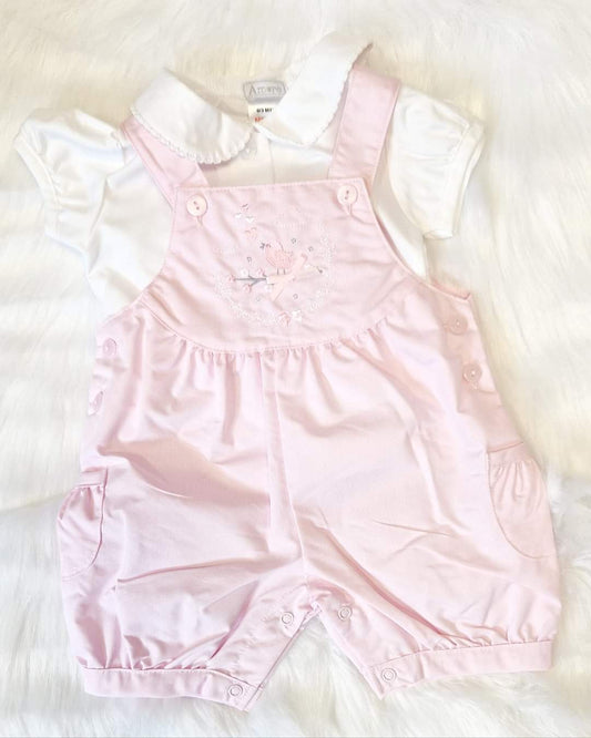 Amore Dungaree Short Set