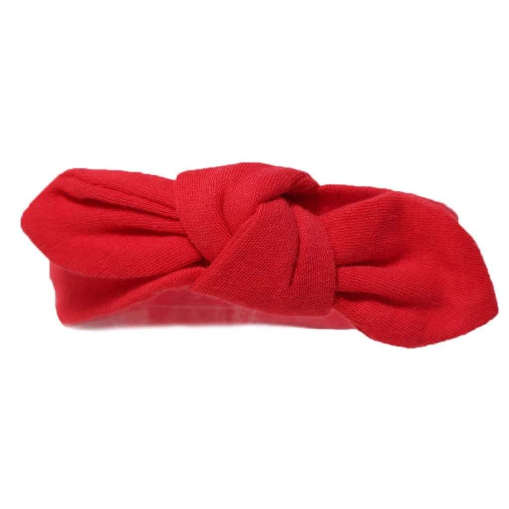 Soft Touch Knotty Headband - Red