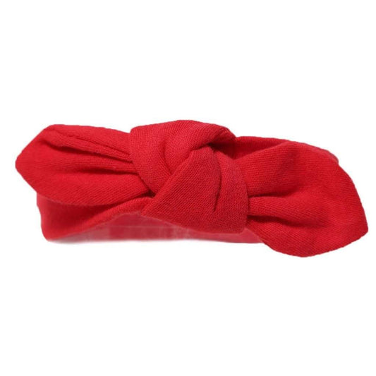 Soft Touch Knotty Headband - Red