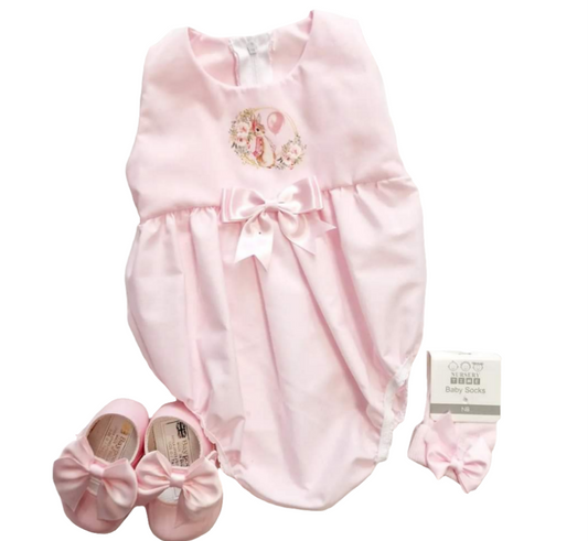 Flopsy Rabbit Pink Romper