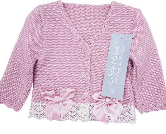 Dusky Pink Cardigan