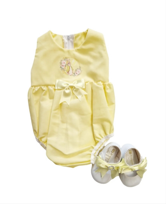 Flopsy Rabbit Yellow Romper