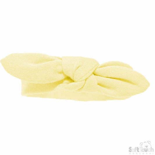 Soft TouchKnotty Headband - Lemon