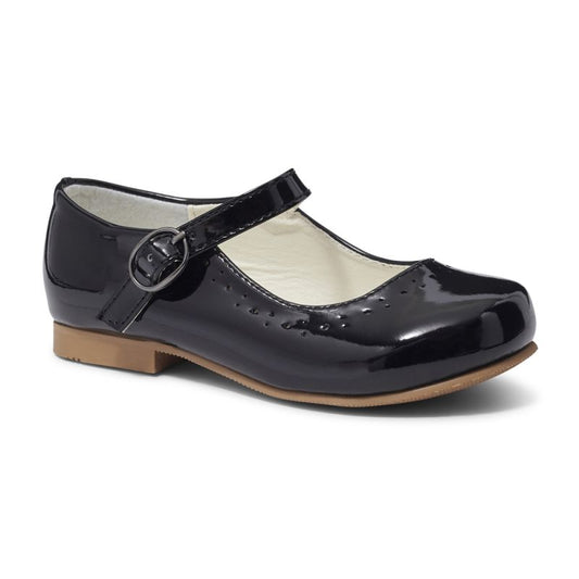 Sevva Abbey Black Hard Sole Shoe