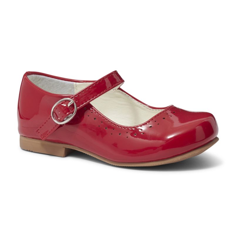 Sevva Abbey Red Hard Sole Shoe